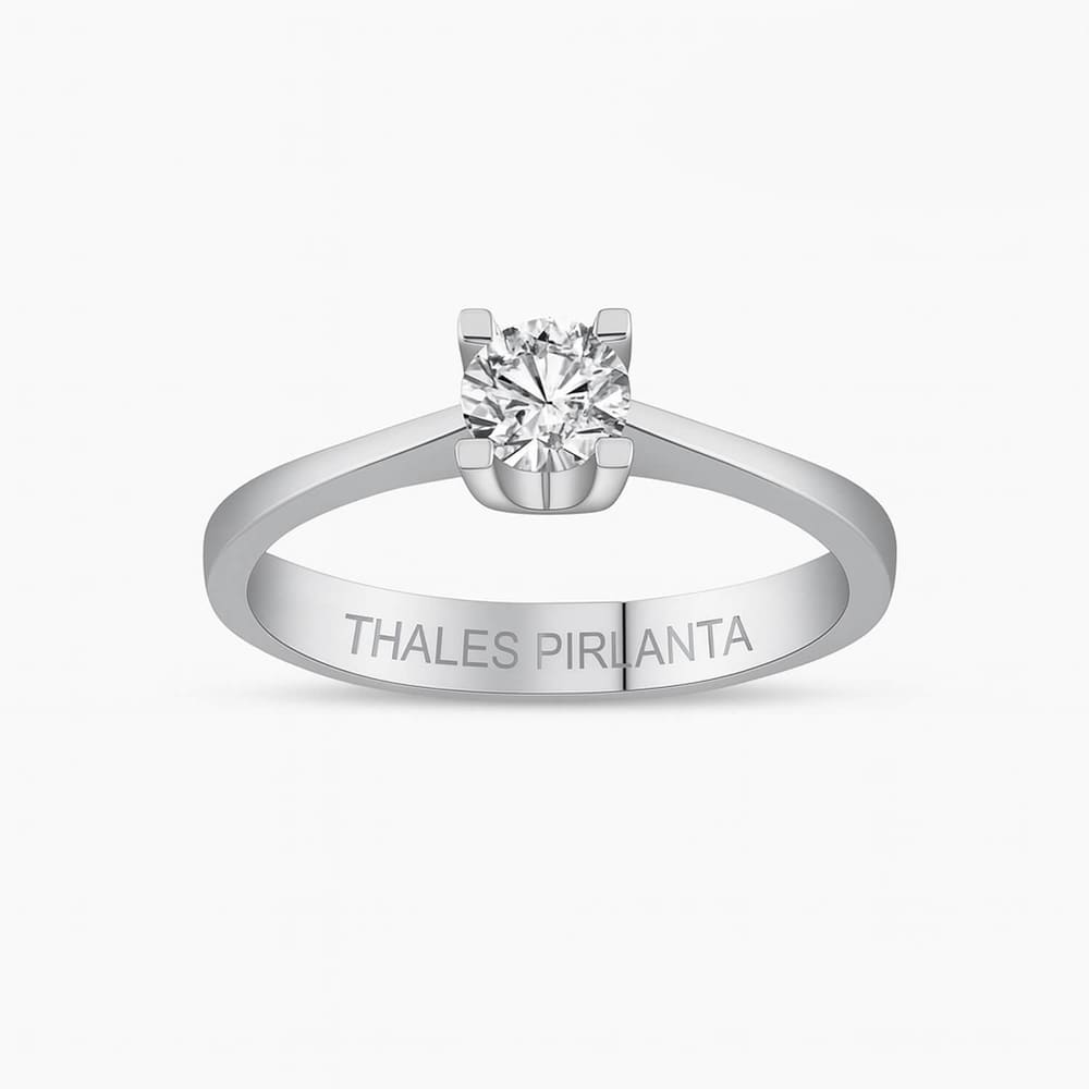 0.30 Karat D Color VS2 Clarity GIA Tektaş Pırlanta