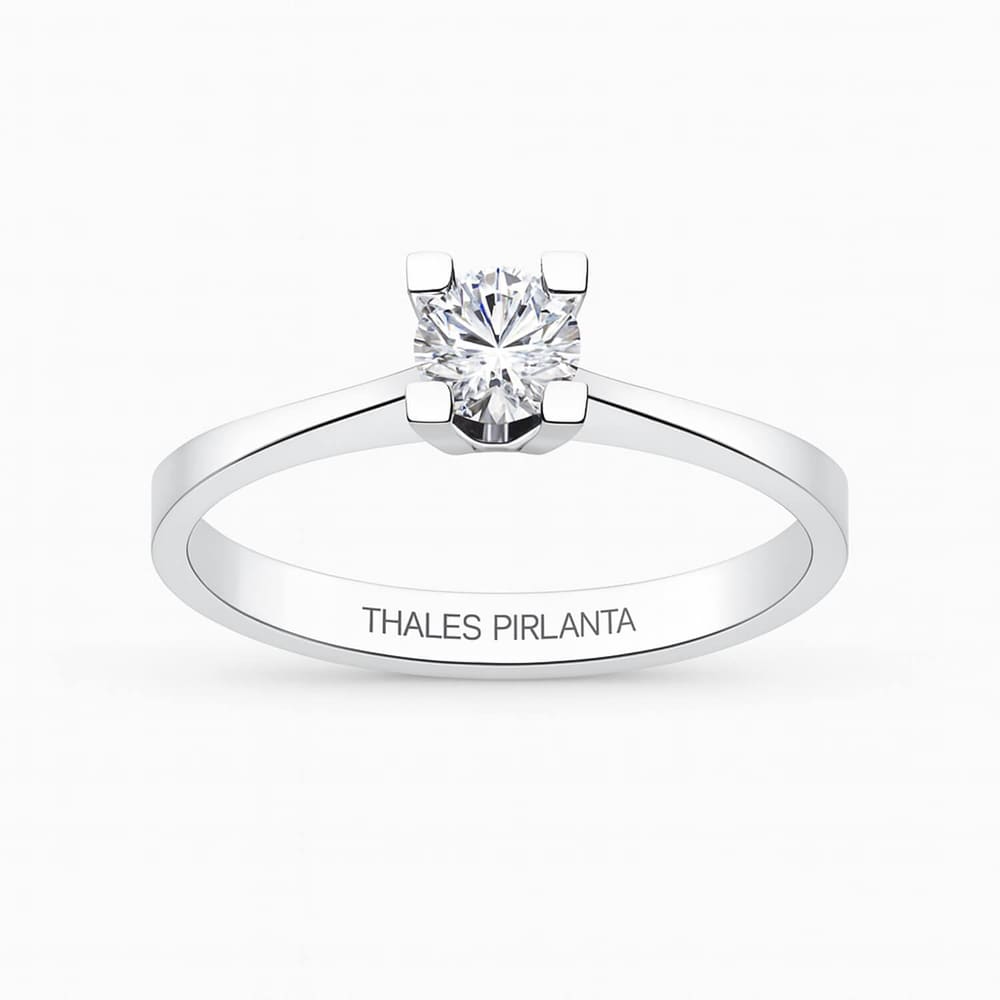0.30 Ct Uluslararası Sertifikalı Tektaş Pırlanta