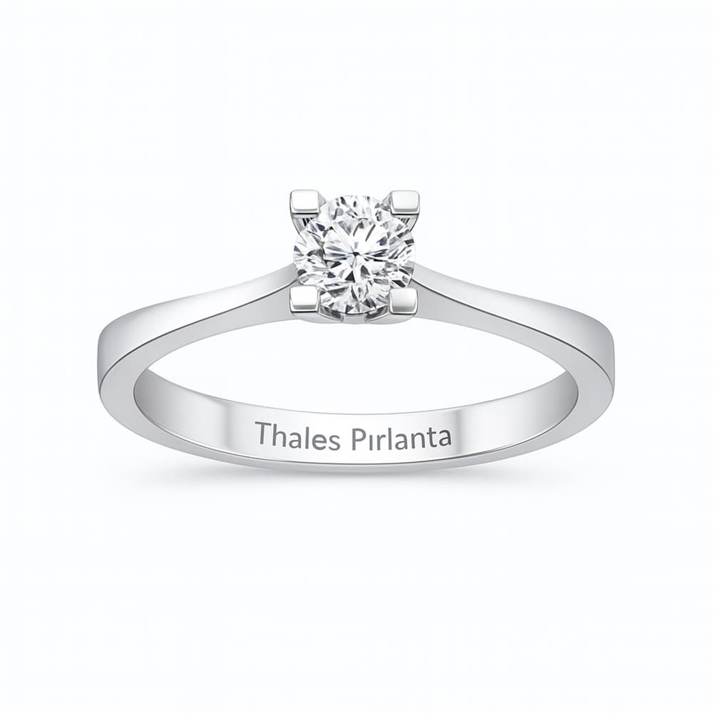 0.31 Carat D Color VVS2 Clarity Tektaş Pırlanta