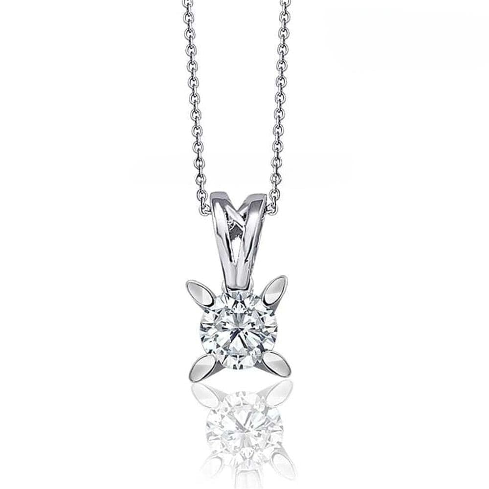 GIA Tektaş Kolye 0.50 Karat H VS2