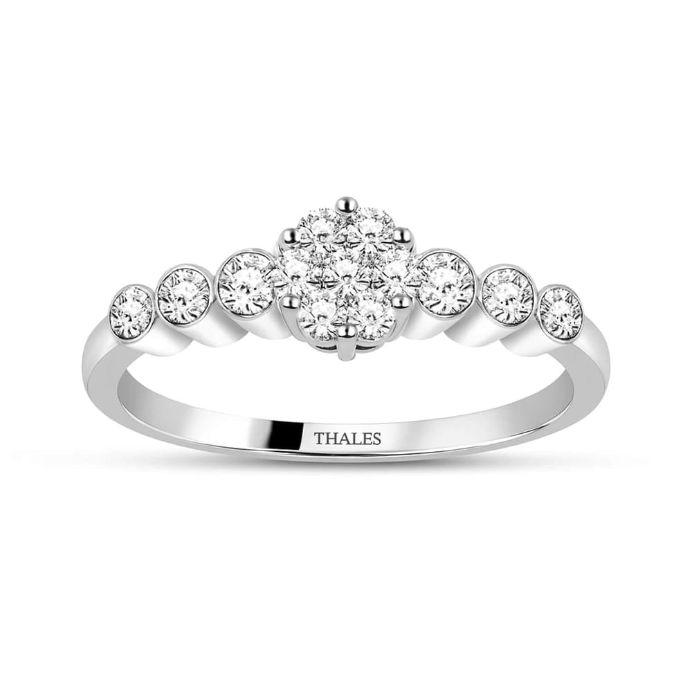 Pırlanta Yüzük 0.50 Karat Coronet