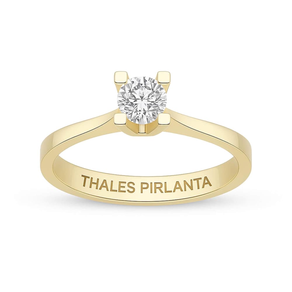 Tek Taş Pırlanta 0.20 Ct G VS