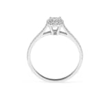 0.70 Karat G VS Oval Kesim Pırlanta Yüzük 2