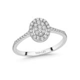 0.34 Karat Koronet Oval Pırlanta Yüzük 2