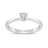 0.32 Karat F VS2 GIA Pırlanta Tektaş 1