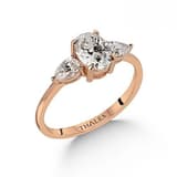 GIA Oval Tasarım Yüzük 1,40 Karat E VS2 6