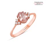 Morganit Vintage Yüzük 0,73 Karat 3