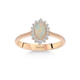 Pırlantalı Vintage Opal Yüzük 1