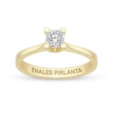 Tek Taş Pırlanta 0.20 Ct G VS 1
