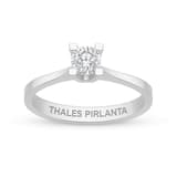 Tek Taş Pırlanta 0.20 Ct G VS 2
