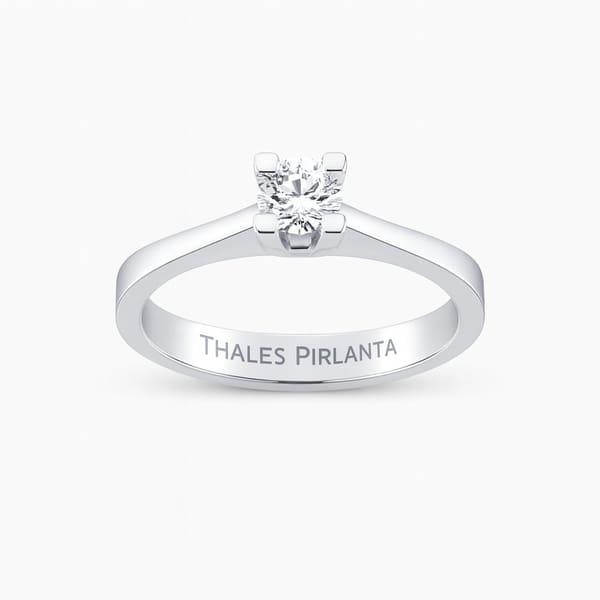 0.31 Ct Tektaş D Renk VS1 Berraklık Tektaş Pırlanta