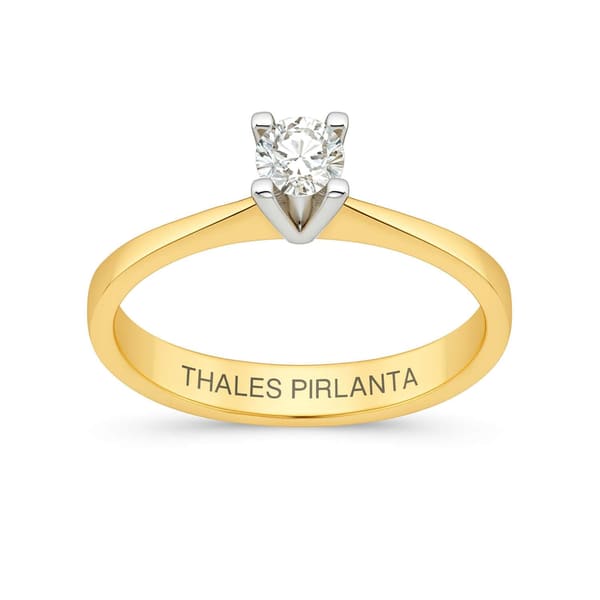 0.19 Karat Tektaş Pırlanta