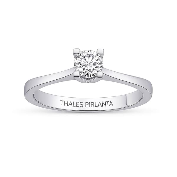 0.40 Karat D VS2 GIA Pırlanta Tektaş Yüzük Modeli