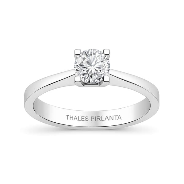 0.25 Ct D Renk Uluslararası Sertifikalı Tektaş Pırlanta
