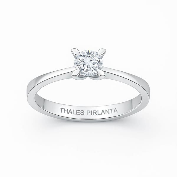 0.30 Karat D IF (Tertemiz, çok nadir bulunur) GIA Tektaş