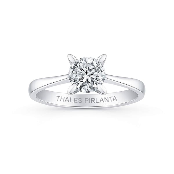 0.50 Karat D VS2 GIA Tektaş Pırlanta Yüzük