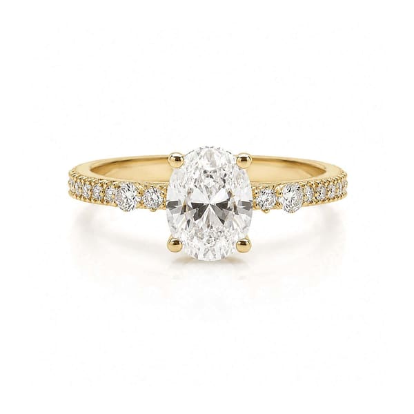 1,15 Karat Oval Yüzük