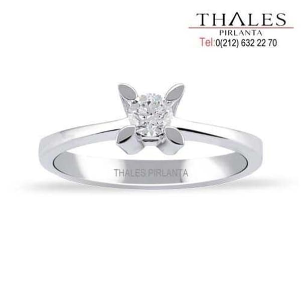 0.40 Karat G Renk Evlilik Teklifi Tektaş Pırlanta Modeli