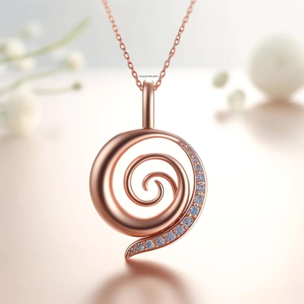 Helixia Özel Tasarım Pırlanta Kolye