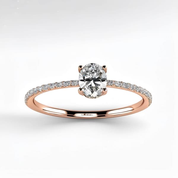0.90 Karat D Renk GIA Sertifikalı Oval Pırlanta Tektaş