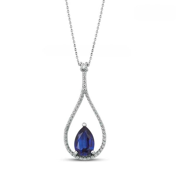 Safir Kolye 1.70 Karat